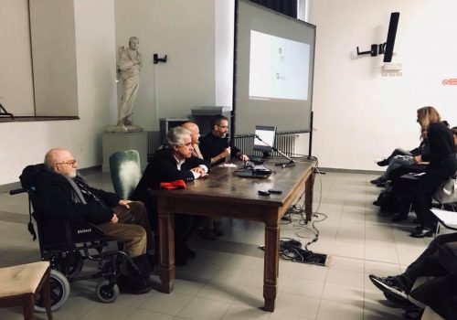 conferenza a Brera Fernandez Torres Alexis Seijo Garcia e Vittorio Garatti - 15 3 18