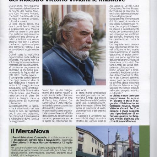2009 giugno informatore comunale Nova Milanese